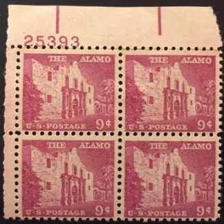 Scott # 1043 Plate Block