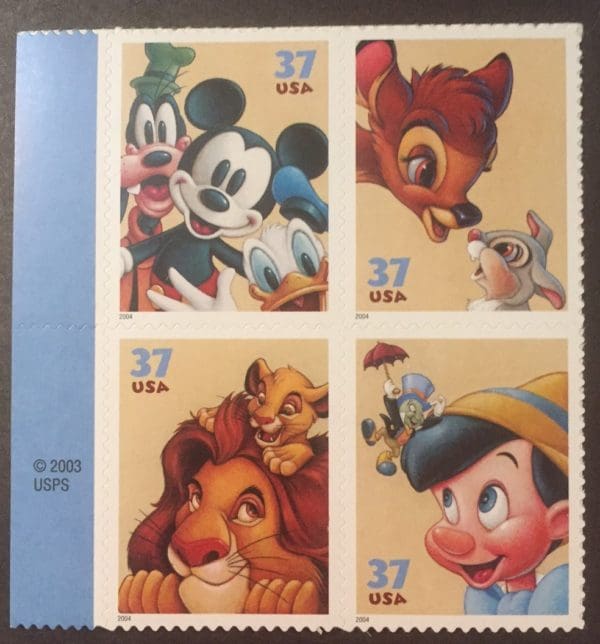 Scott # 3865-3868 MNH