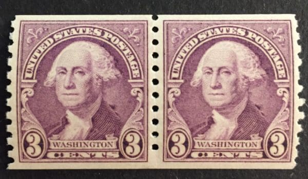 Scott # 721 Pair MNH Gum Disturbance