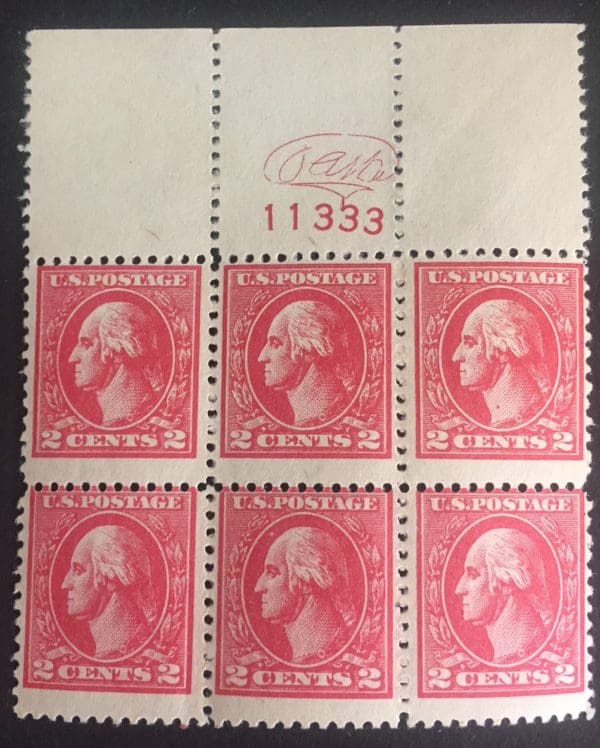 Scott # 528 Plate Block (MNH)