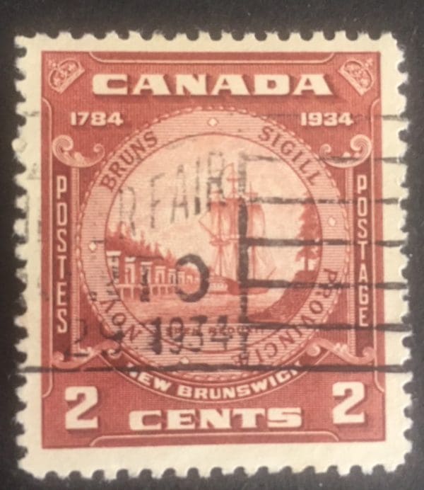 Canada Scott # 210 Used