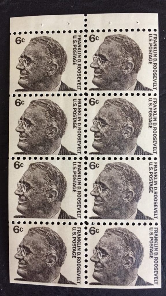 Scott # 1284b Booklet Pane MNH