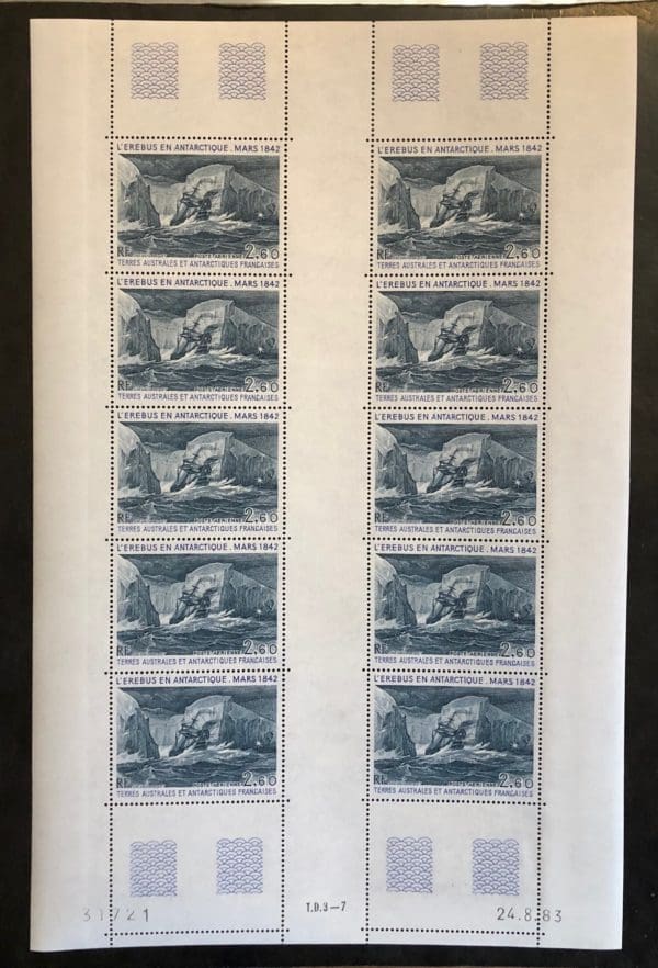 French Antarctic Territories Scott # C-78 Sheet