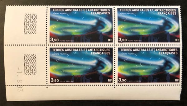 French Antarctic Territories Scott # C-80 Plate Block