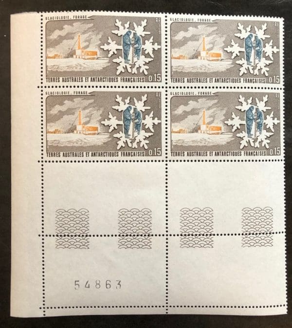 French Antarctic Territories Scott # 106 Plate Block