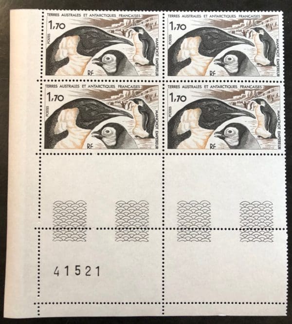 French Antarctic Territories Scott # 114 Plate Block