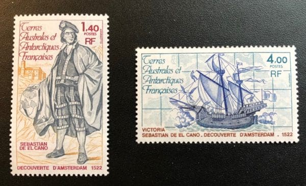 French Antarctic Territories Scott # 87-88 Set