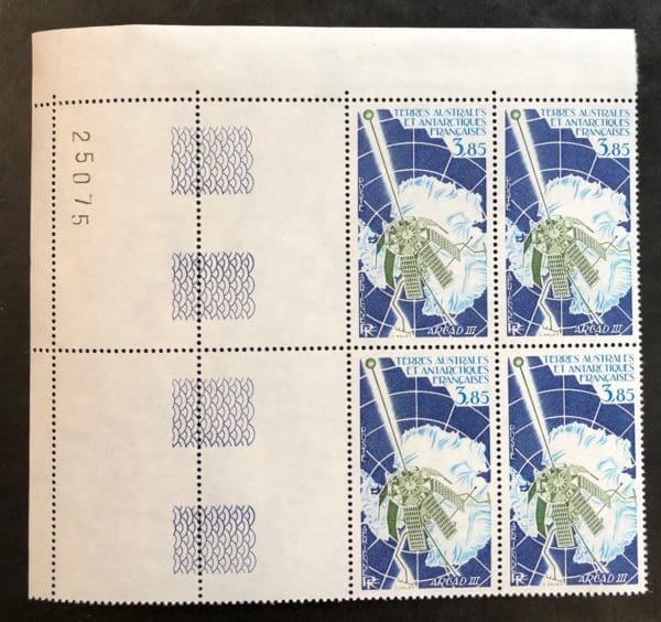 French Antarctic Territories Scott # C-67 Plate Block