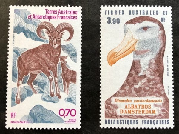 French Antarctic Territories Scott # C-85, C-86 Set