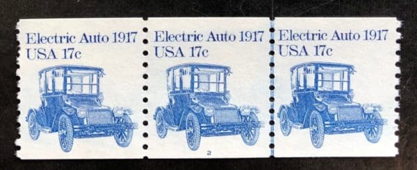 Scott # 1906 #2 Line Strip of Three