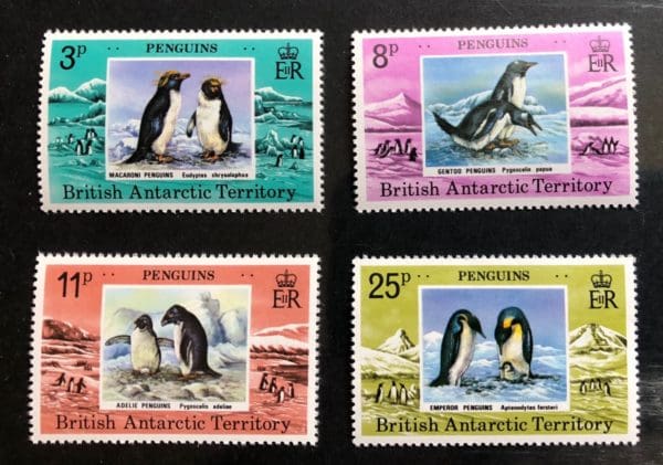 British Antarctic Territories 72-75  Set MNH