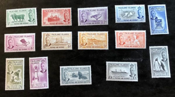 Falkland Islands # Scott 107-120 MLH (Set)