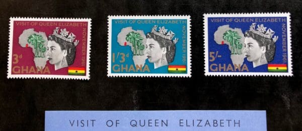 Ghana Scott # 107-109 MNH Set