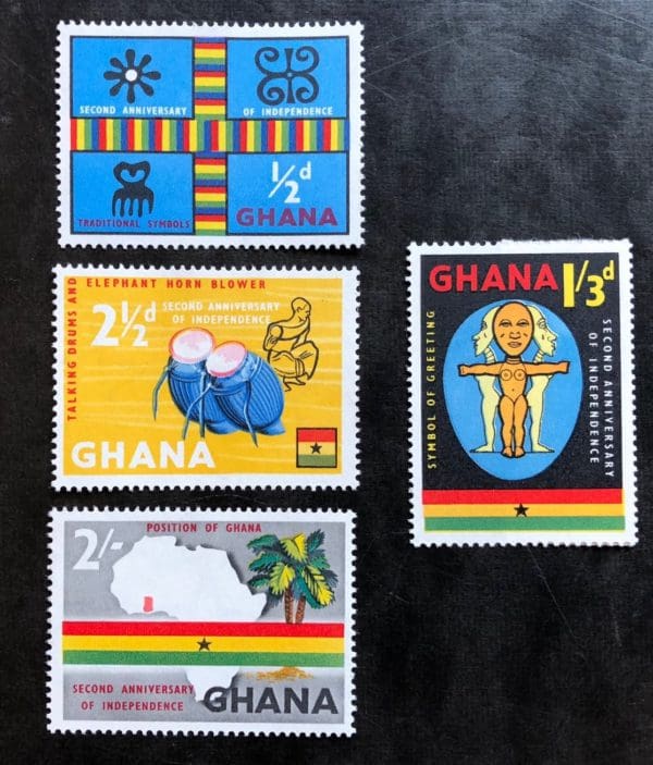 Ghana Scott # 42-45 MNH Set