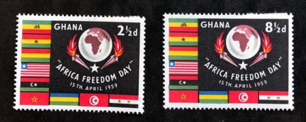 Ghana Scott # 46-47 MNH Set