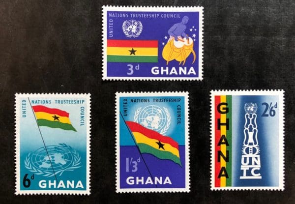 Ghana Scott # 67-70  MNH Set