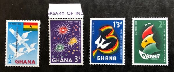 Ghana Scott # 71-74  MNH Set