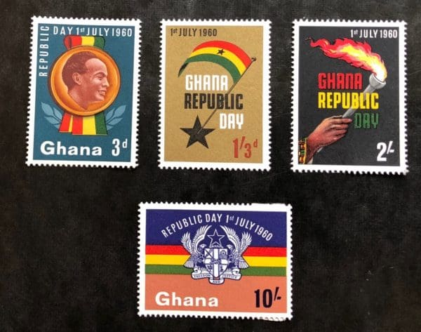 Ghana Scott # 78-81 MNH Set