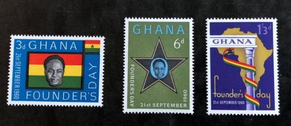 Ghana Scott #86-88 MNH Set