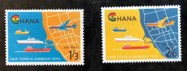 Ghana Scott # C3-C4 MNH Set