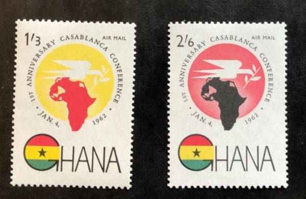 Ghana Scott # C5-C6 MNH Set