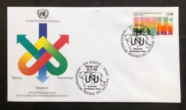 UN Geneva Scott # 132 FDC