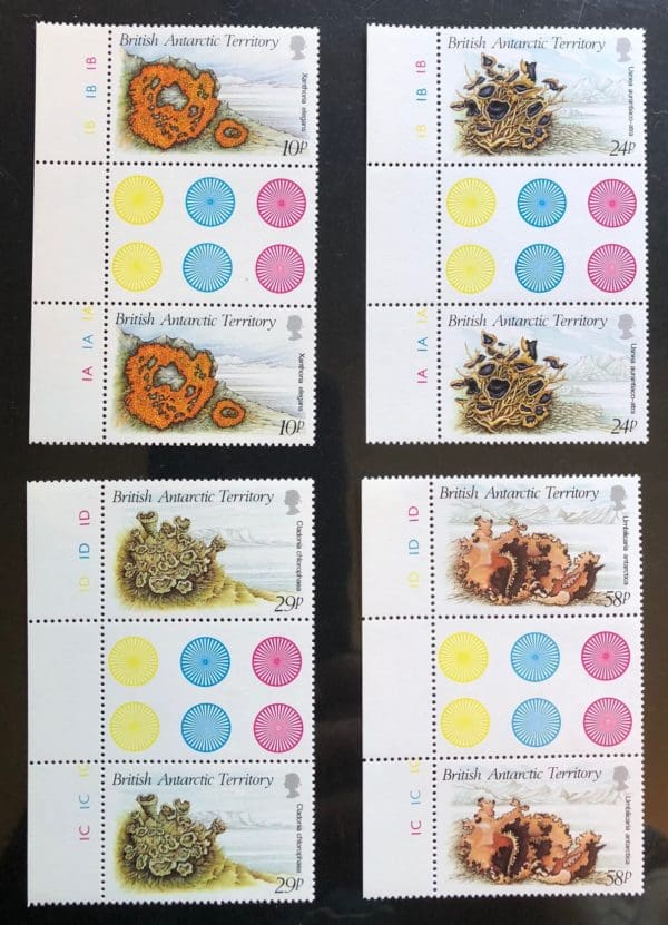 B.A.T Scott # 149-152 MNH Gutter Pairs