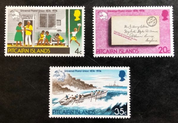 Pitcairn Islands Scott # 141-143 Mint Never Hinged