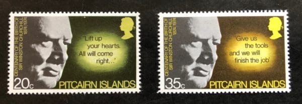 Pitcairn Islands Scott # 144-145 Mint Never Hinged