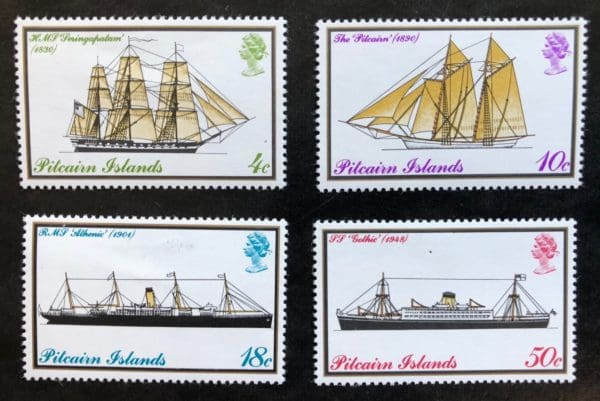 Pitcairn Islands Scott # 147-150 Mint Never Hinged