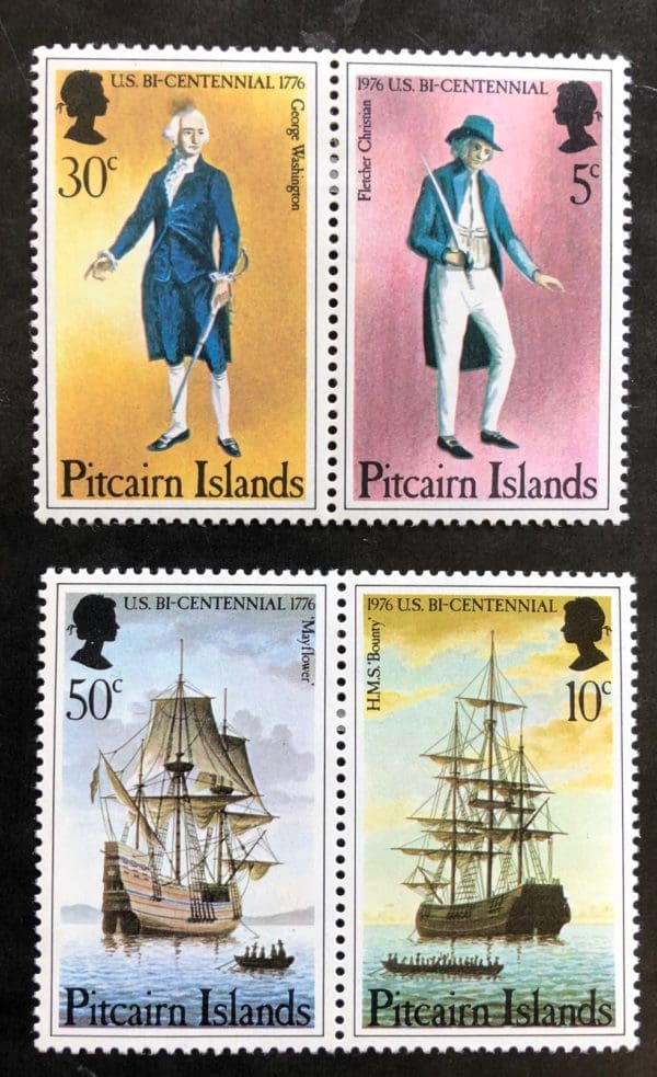 Pitcairn Islands Scott # 156-159 Mint Never Hinged