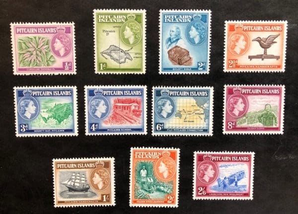 Pitcairn Islands Scott # 20-30 Mint Never Hinged