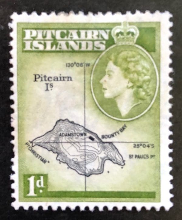 Pitcairn Islands Scott # 21 (MLH)