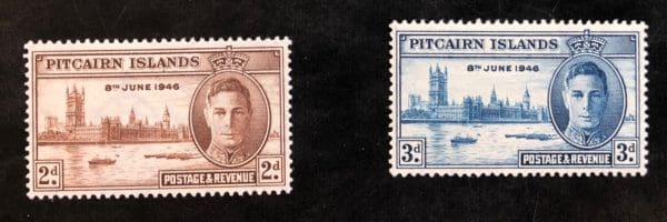 Pitcairn Islands Scott # 9-10 Mint Never Hinged