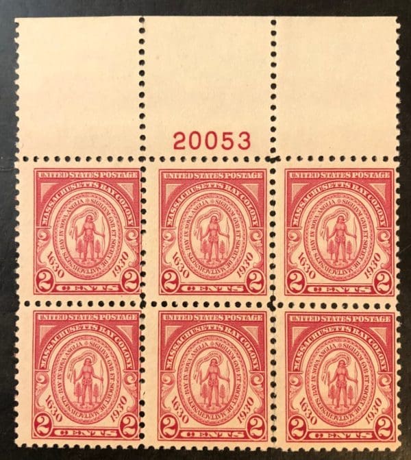 Scott # 682 MNH Plate Block