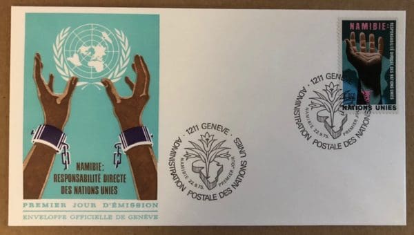 UN Geneva Scott # 53 FDC