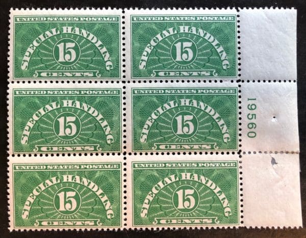 Scott # QE-2 MNH Plate Block