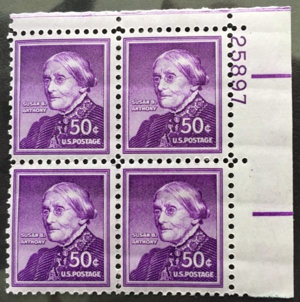 Scott # 1051 Plate Block MLH