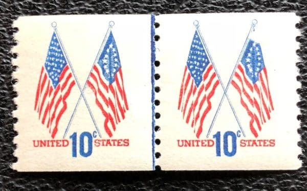 Scott # 1519 Mint Never Hinged Line Pair