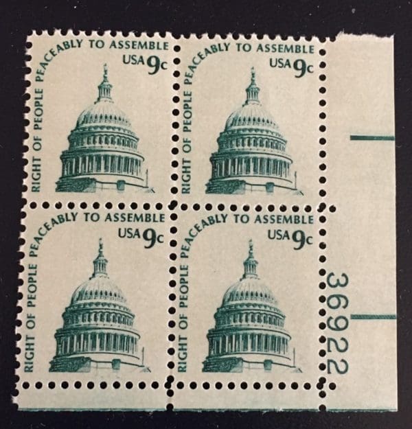 Scott # 1591 Plate Block MNH