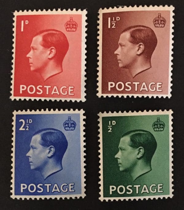 Great Britain Scott # 230-33 MLH