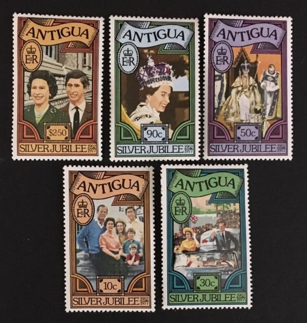 Antigua Scott # 459-63 Mint Never Hinged