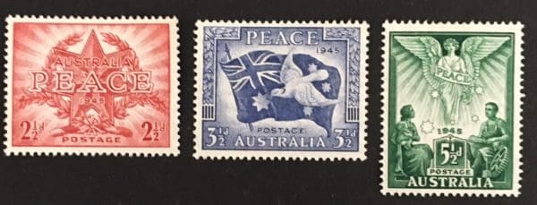 Australia Scott # 200-02 Mint Hinged