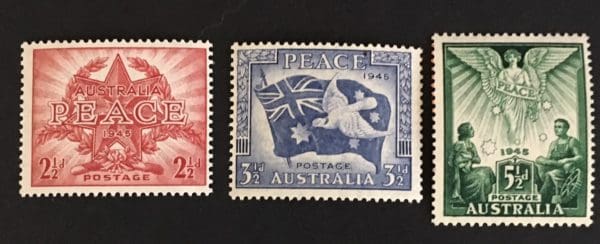 Australia Scott # 200-02 Mint Never Hinged