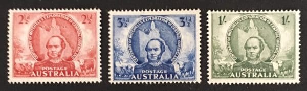 Australia Scott # 203-05 Mint Hinged