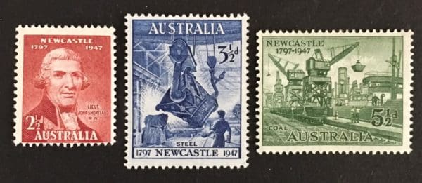 Australia Scott # 207-09 Mint Hinged