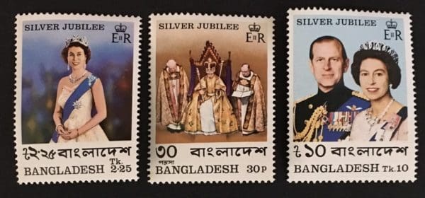 Bangladesh Scott # 123-25 Mint Never Hinged