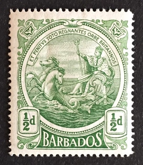 Barbados Scott # 128         Mint  Hinged