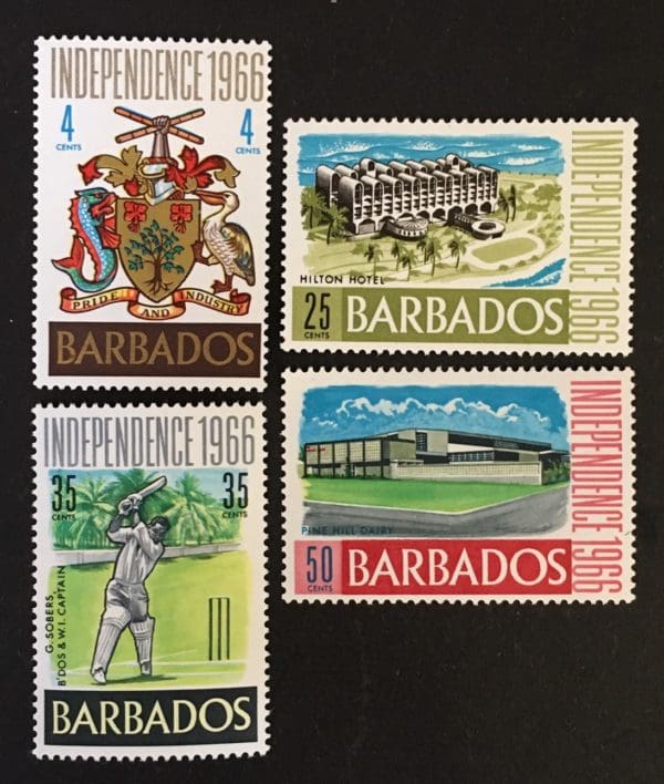 Barbados Scott # 290-93                Mint Hinged