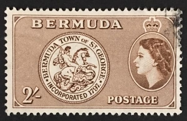 Bermuda Scott # 158 Used